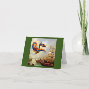 Chinese draak (20) kaart