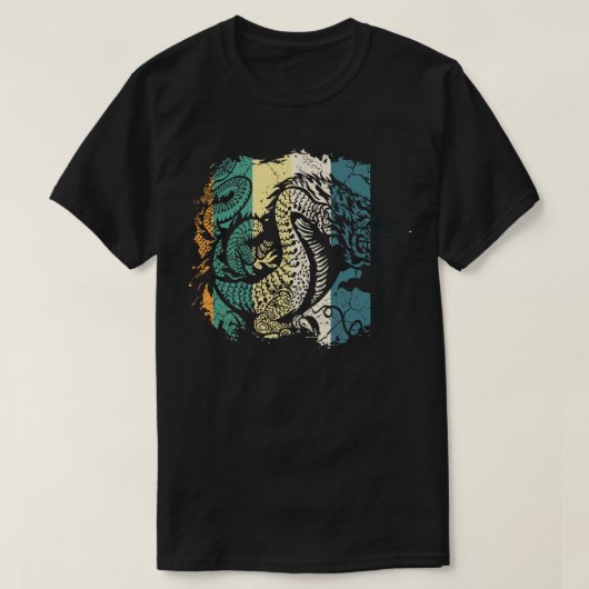 Chinese Draak 40 T-shirt (Design voorkant)