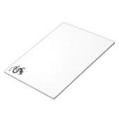 Chinese draak (8) notitieblok (Schuin)