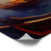 Chinese draak (9) poster (Hoek)