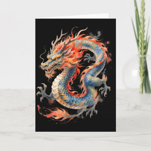 Chinese Draak Aziatische Mythologie Dierenriem Kaart