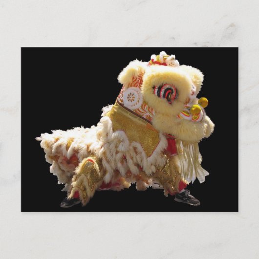 Chinese draak briefkaart (Voorkant)