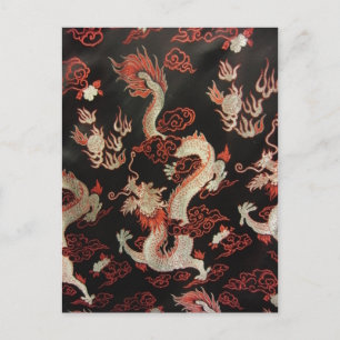 Chinese draak briefkaart