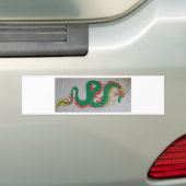 Chinese draak bumpersticker (Op auto)