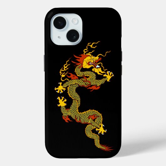 Chinese draak Case-Mate iPhone case (Achterkant)