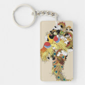 Chinese draak en tongvarken sleutelhanger (Voorkant)