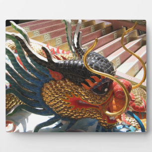 Chinese draak fotoplaat
