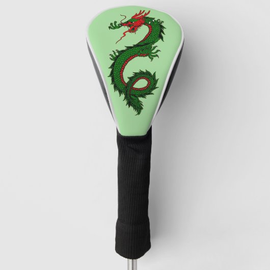 Chinese draak golf hoofd cover (Voorkant)