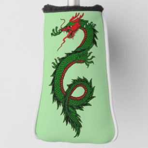 Chinese draak golf hoofd cover