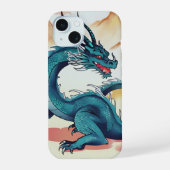 Chinese draak iPhone 15 hoesje (Achterkant)