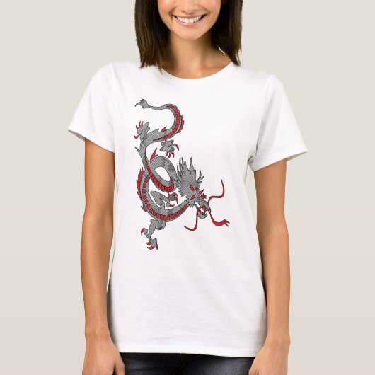 Chinese draak - Jaar van de draak T-shirt (Voorkant)