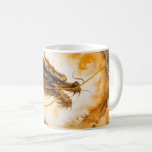 Chinese draak koffiemok