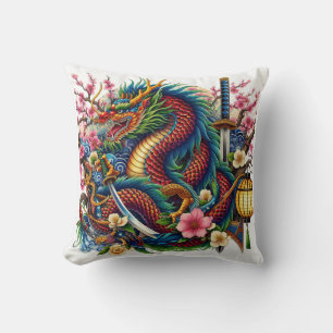 chinese draak kussen