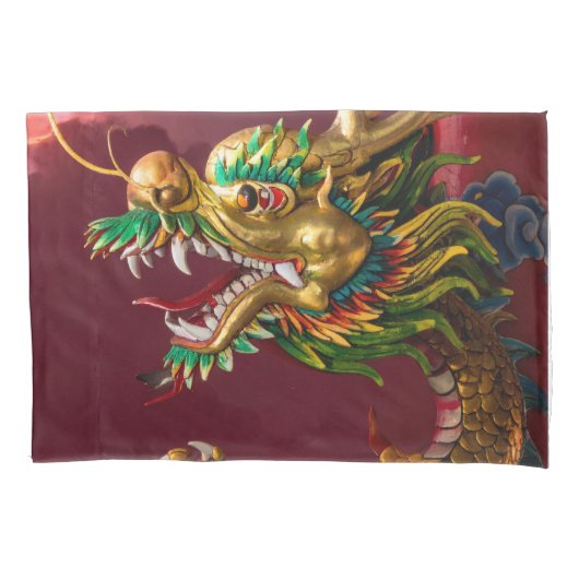 Chinese draak kussensloop (Voorkant)
