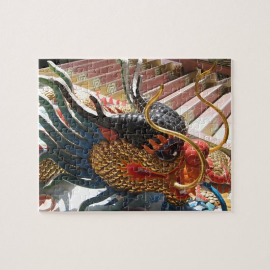 Chinese draak legpuzzel (Horizontaal)
