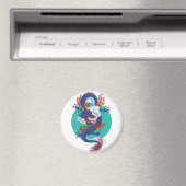 Chinese draak magneet (Insitu (Vaatwasser))