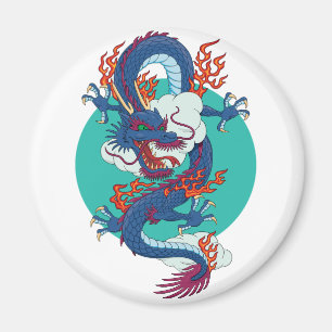 Chinese draak magneet