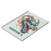 chinese draak notitieboek (Linkerzijde)