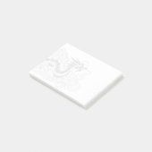 Chinese draak post-it® notes (Schuin)