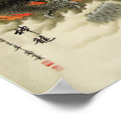 Chinese draak poster (Hoek)