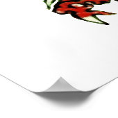 Chinese draak poster (Hoek)