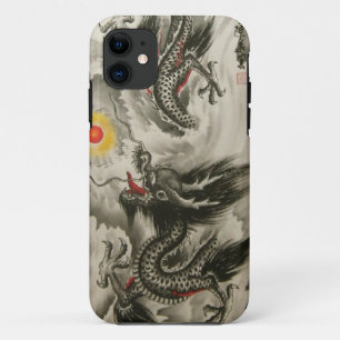 Chinese Draak Schilderen iPhone 5, 11 Hoesje