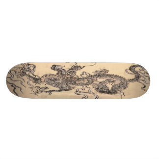 Chinese draak skateboard