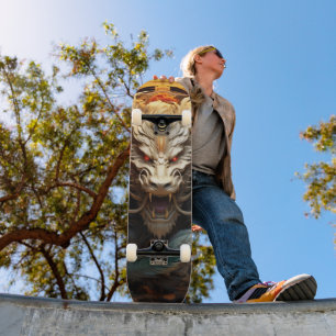 Chinese draak skateboard
