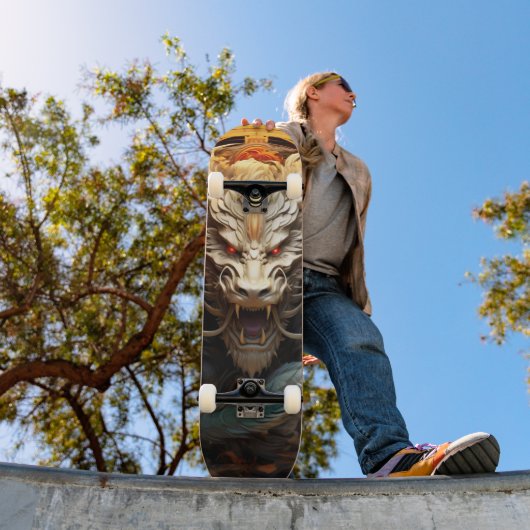 Chinese draak skateboard (Buiten 1)