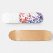 Chinese draak skateboard (Horizontaal)