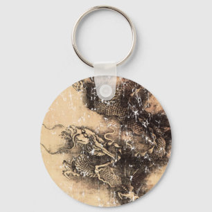 Chinese draak sleutelhanger