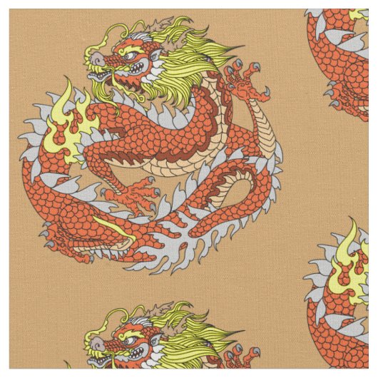 Chinese draak stof (Close Up)