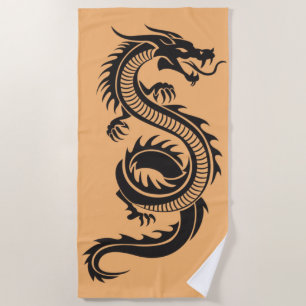 Chinese draak strandlaken