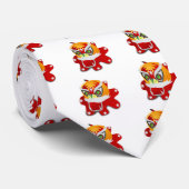 chinese draak stropdas (Opgerold)