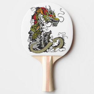 Chinese draak tafeltennisbatje