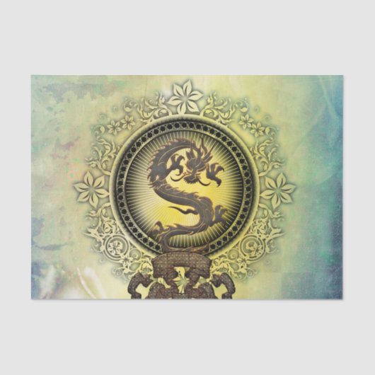 Chinese draak tissuepapier (Voorkant)