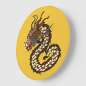 Chinese Dragon Art Grote Klok (Hoek)