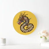 Chinese Dragon Art Grote Klok (Huis)