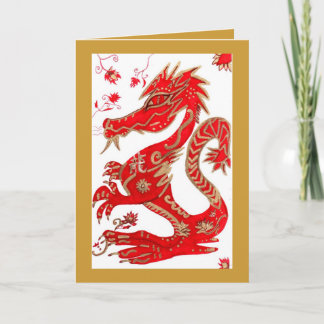 Chinese Dragon Astrology Kaart
