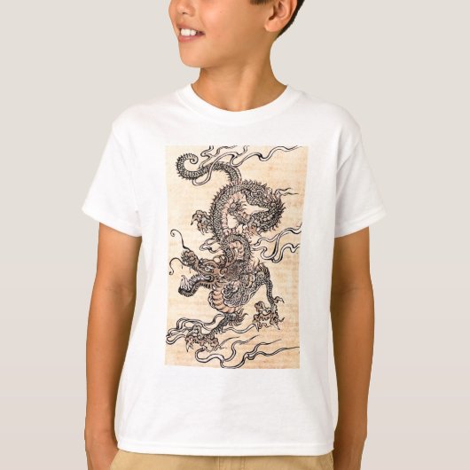 chinese-dragon-clipart-1 t-shirt (Voorkant)