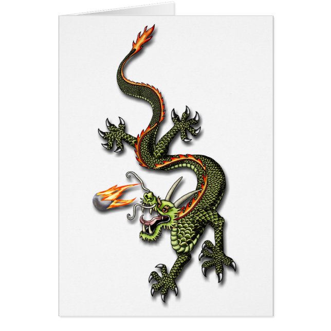 Chinese Dragon en Pearl (Voorkant)