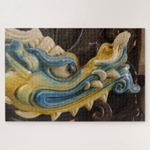 Chinese Dragon Jigzaag Puzzle Legpuzzel