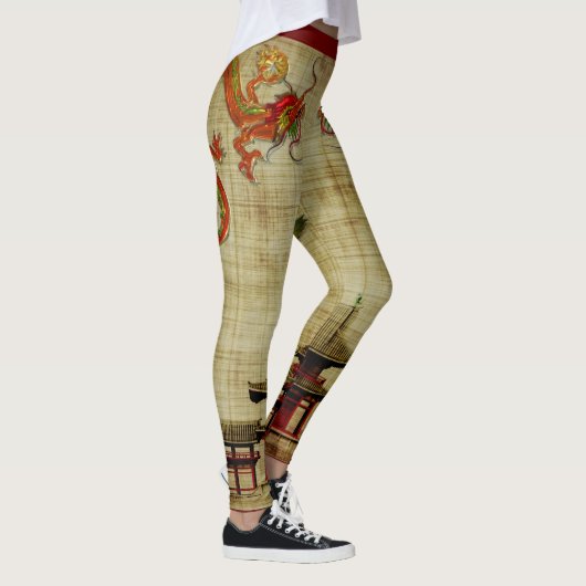 Chinese Dragon Leggings (Rechts)