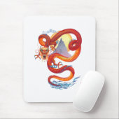 Chinese Dragon Mousepad Muismat (Met muis)
