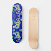 Chinese Dragon Neon Element Custom Pro Park Board Skateboard (Voorkant)