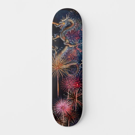 Chinese Dragon Skateboard (Voorkant)