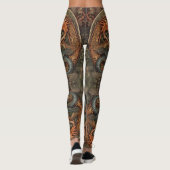 Chinese dragon Tattoo Art Leggings (Achterkant)