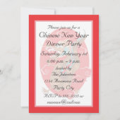 Chinese Dragon uitnodiging (Voorkant)