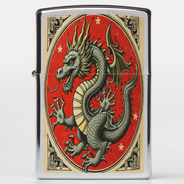 Chinese Dragon Zippo (Voorkant)