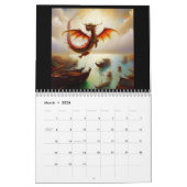 Chinese dragons 1 kalender (Mar 2026)